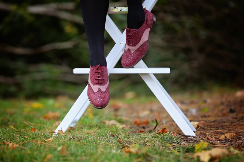 Burgundy Brogues