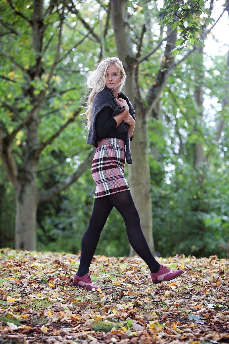 Burgundy Brogues