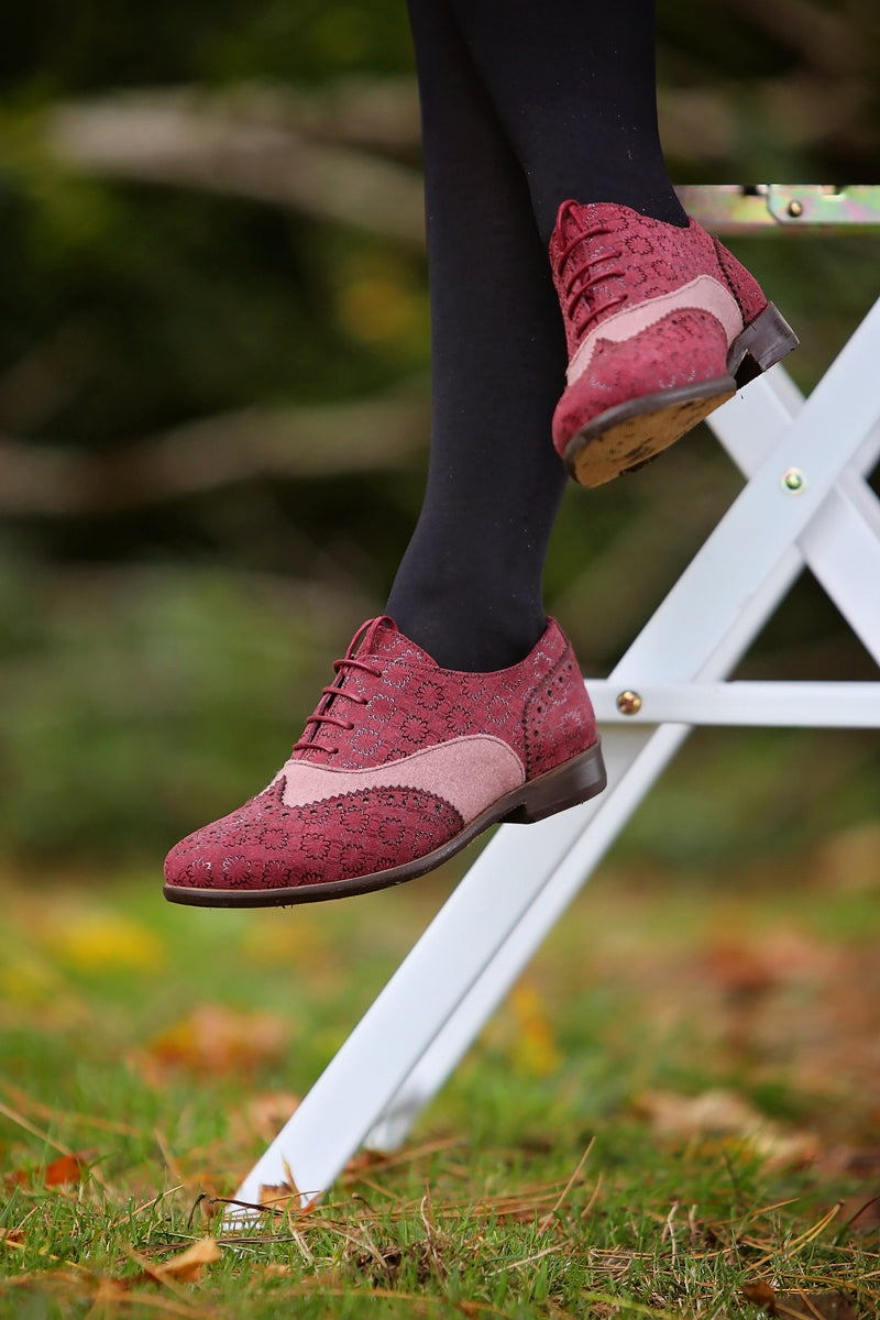 Burgundy Brogues